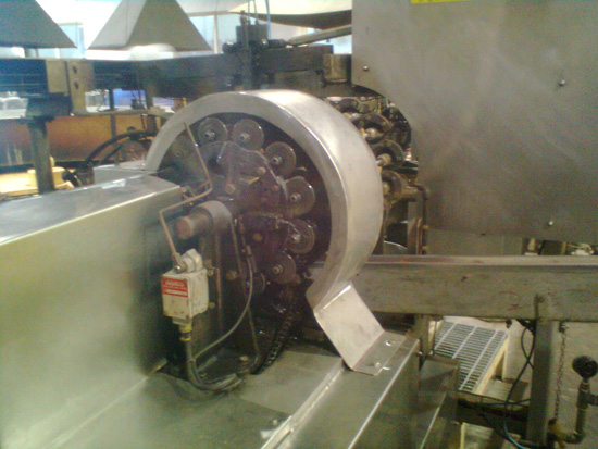 烘烤机不锈钢护罩